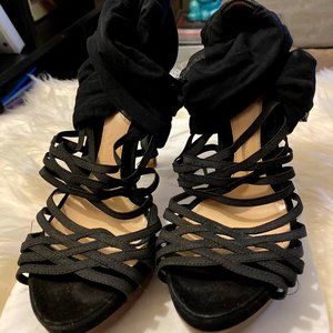 FENDI Platform Sandal Heels